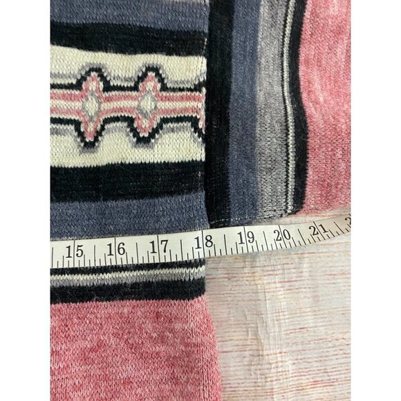 Vintage Wintuck By Sabra Aztec Women's Tribal Open Front Cardigan - Medium - Picture 6 of 12
